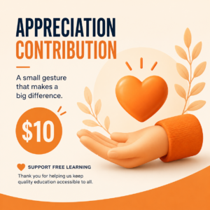 Appreciation Contribution